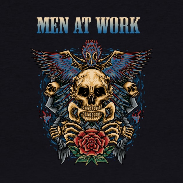 WORK AT THE MEN BAND by Bronze Archer